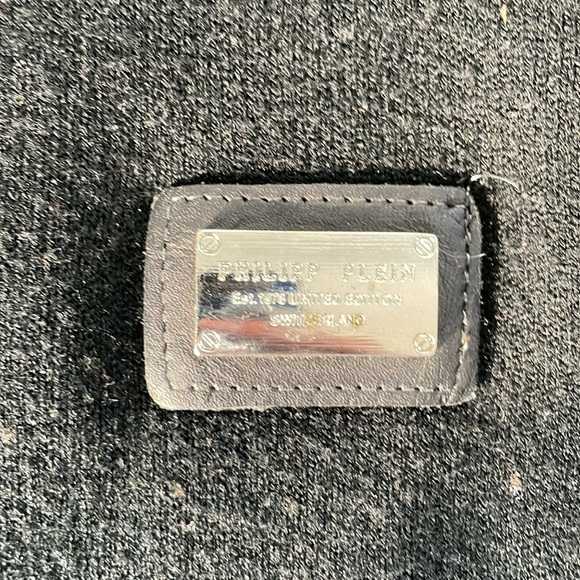 Philipp Plein Men’s Wool Sweater- size Large - Picture 4 of 5